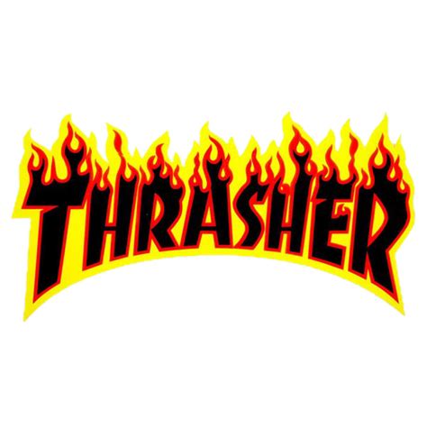 Tumblr Remixit Thrasher Sticker By Pandakek