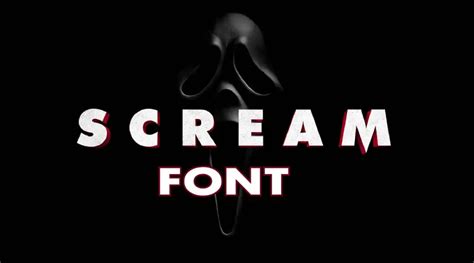 Scream Font Fonts Max