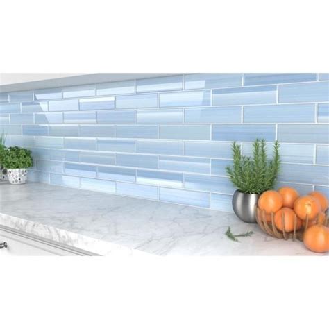 Blue Tile Backsplash Kitchen Shower Backsplash Mosaic Backsplash