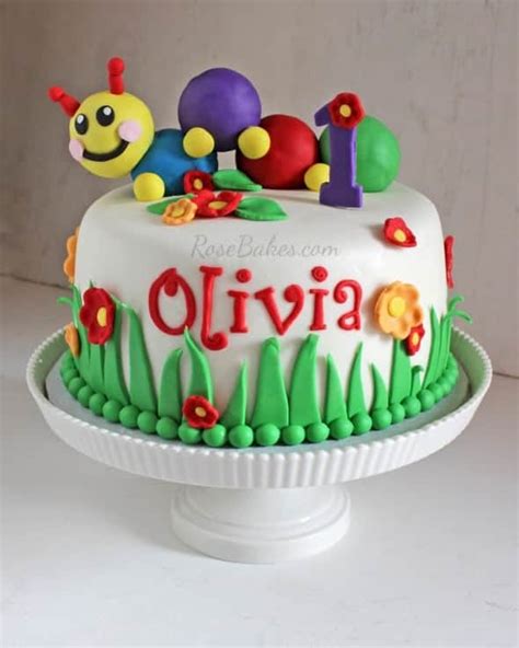 Check the ideas i used for my son's 1st year birthday. Baby Einstein 1st Birthday Cake | Rose Bakes