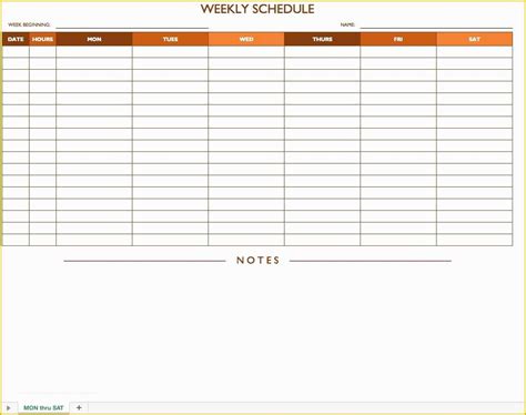 Free Online Work Schedule Template Of Free Work Schedule Templates For