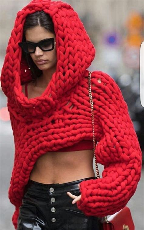Chunky Knit Hooded Sweater Chunky Sweater Chunky Summer Sweater Chunky Shrug Etsy Knit