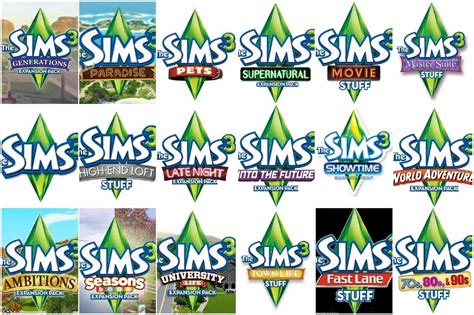 The Sims 3 Expansions Stuff Packs Ea App Game Key Pcmac Region