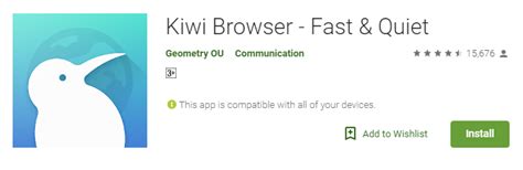 Descarga Gratuita Kiwi Browser Para Pc Windows Xp 7810 Mac 2024