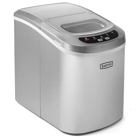 New to online logo maker? Barton 26 lb. Portable Electric Countertop Ice Maker in ...