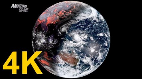 Time Lapse Video Earth From Space 4k Uhd Video One