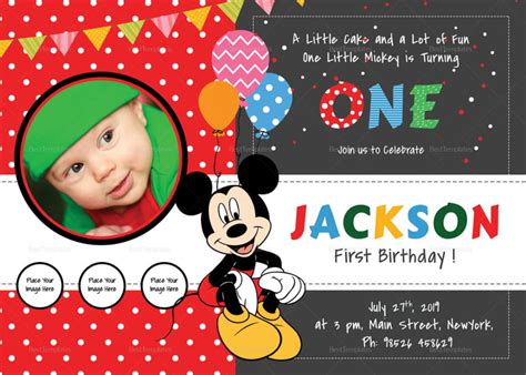 Funny printable quarantine cards ideas. FREE Printable Mickey Mouse 1st Birthday Invitations ...