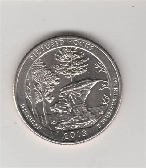 2018 P Pictured Rocks America The Beautiful Quarters 2 For Sale