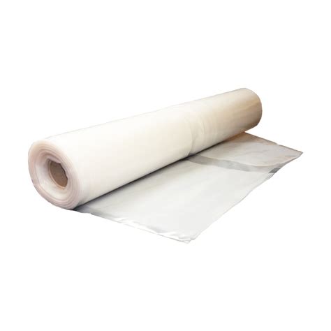 Extra Thick Heavy Duty Clear Polythene Sheeting 4mtr Wide 200mu