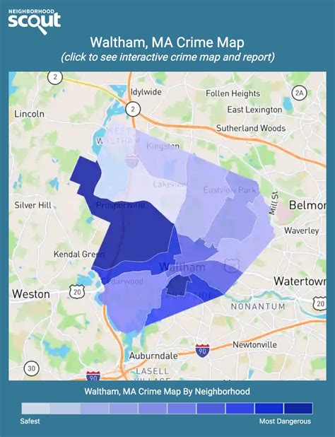 Waltham Crime Rates And Statistics Neighborhoodscout