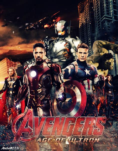 The Avengers Age Of Ultron By Fabioandre18 On Deviantart