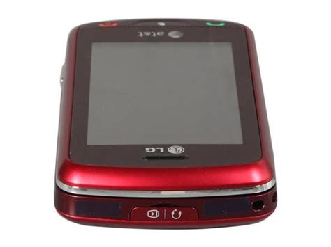Lg Xenon Red 3g Unlocked Gsm Phone W Full Qwerty Keyboard 2 Mp