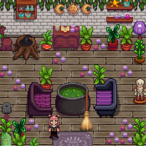 So, it would be awesome to display things that you are proud of, on the farm or elsewhere. witchy stardew | Stardew valley, Stardew valley farms ...