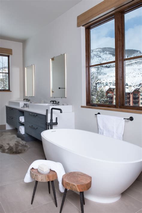 Bathroom and personal spa design in denver, co & los angeles, ca. Vail Ski Haus - Contemporary - Bathroom - Denver - by Reed ...