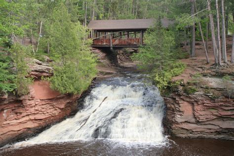 Amnicon Falls State Park South Range Wi Wisconsin Travel National