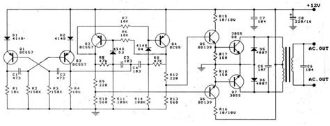 An oscillator stage is perhaps the simplest part in an inverter circuit. 1000W Power Inverter - Schematic Design