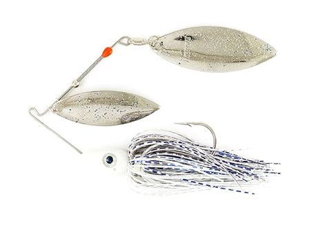 Sporting Goods Nichols Lures Pulsator Metal Flake Double Willow Spinnerbait Tennessee Shad New