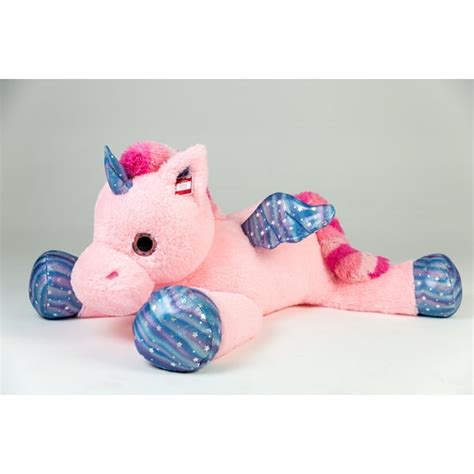Holiday Time Plush Pink Unicorn