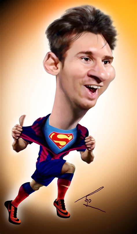 Karikatur Messi