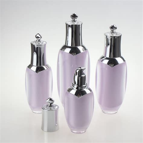 Luxury Cosmetic Packaging Set Acrylic Plastic Bottle And Jar - CosPack