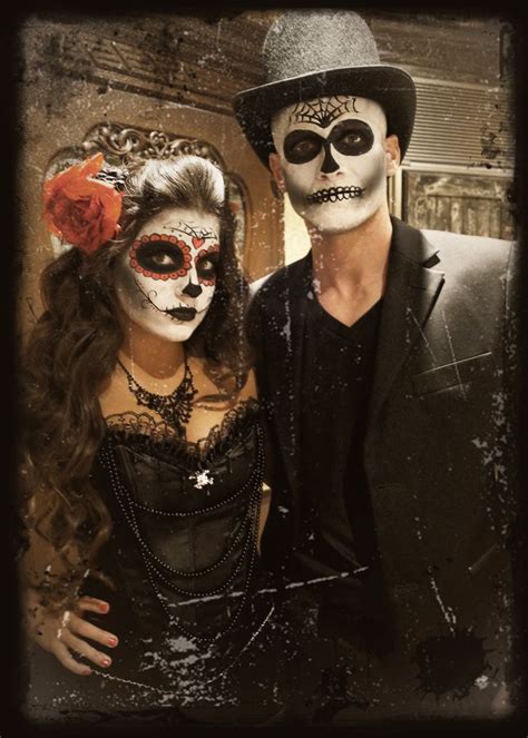 Day Of The Dead Halloween Costumes And Makeup Halloween Costumes Makeup