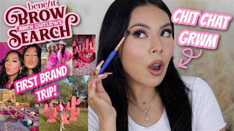 Grwm •new Makeup Tutorial Lets Talk My 1st Brand Trip With Benefit