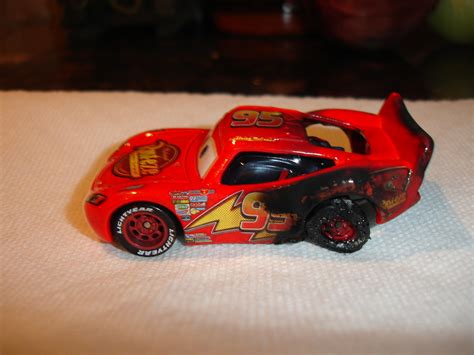 Mattel Disney Pixar Diecast Cars The Pyro Custom Burnt Lightning