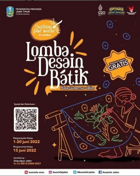 Gratis Lomba Desain Batik Info Lomba Terbaru