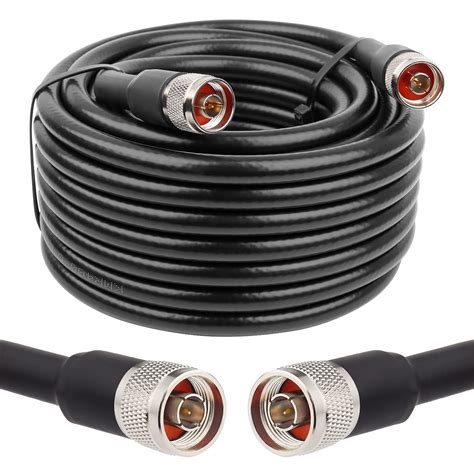 35ft Kmr400 N Male To N Male Ultra Low Loss Coax Extension Cable 50ohm
