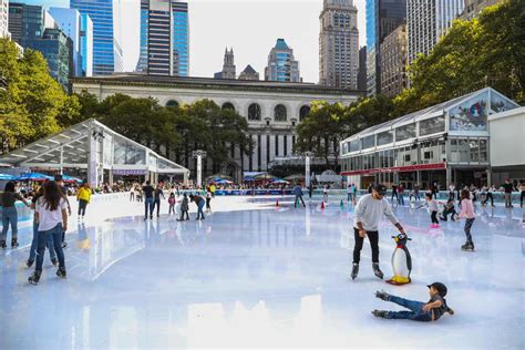 Where To Find Outdoor Ice Skating Rinks In Nyc Mta Away