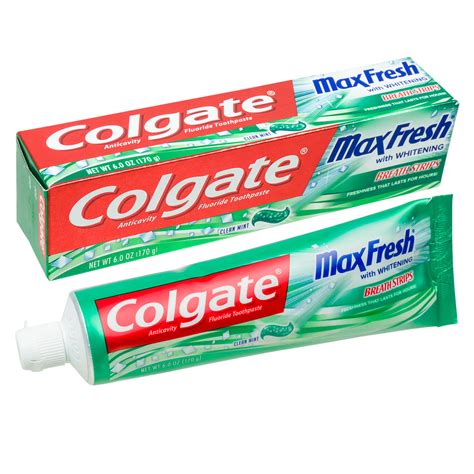 Wholesale Colgate Clean Mint Toothpaste W Breath Strip 6oz Colgate