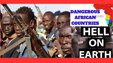 6 Most Dangerous African Countries To Avoid In 2023🔴 Youtube