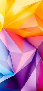 Abstract Geometry Wallpapers Bring Color And Gradients To Iphone