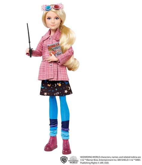 Harry Potter Collectible Luna Lovegood Doll ~10 Inch With Accessories