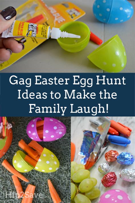 However, it's a good idea to keep the age of your guests in mind. Gag Easter Egg Hunt Ideas to Make the Family Laugh! | Easter egg hunt, Unique easter eggs, Egg hunt