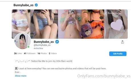 Bunnybabe Xs Free Nude Onlyfans Leaks Photos Topfapgirls