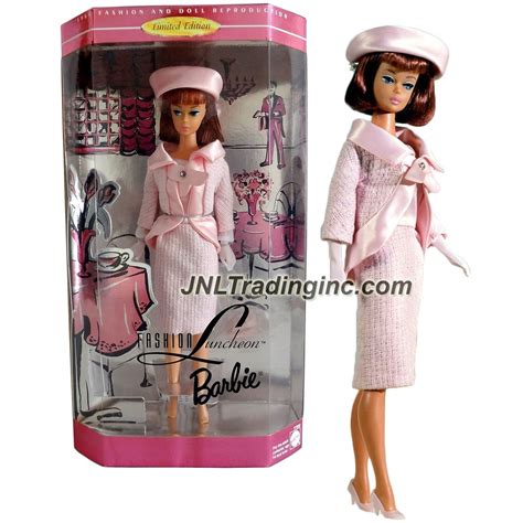 barbie limited edition 1966 fashion and doll reproduction series 12 doll luncheon barbie in