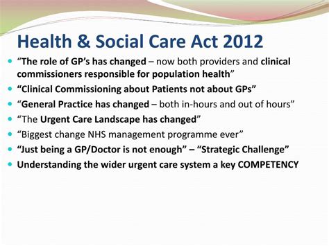 🔥 Health And Social Care Act 2012 What Is The Aim Of Health And Social Care Act 2012 2022 10 05