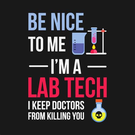 A scientist in his laboratory is not a mere technician: Science Funny Laboratory Technician Medical - Science - T-Shirt | TeePublic