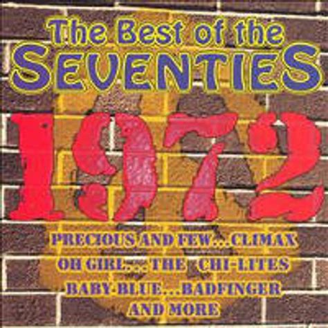 Various Artists The Best Of The Seventies 1972 Cd Amoeba Music