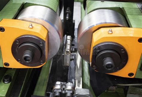 Cnc Thread Rolling Stock Image Image Of Drill Tooling 253644759