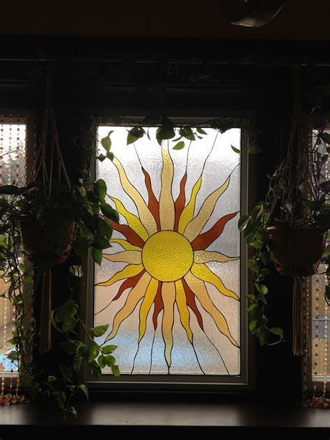 Sunburst Custom Stained Glass Stained Glass Art Stained Glass Windows