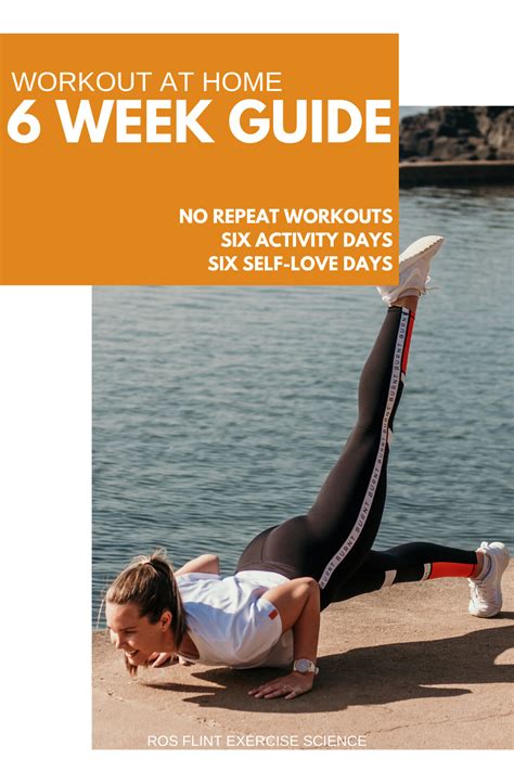 6 Week At Gymhome Workout Guide Workout Guide Workout At Home Workouts