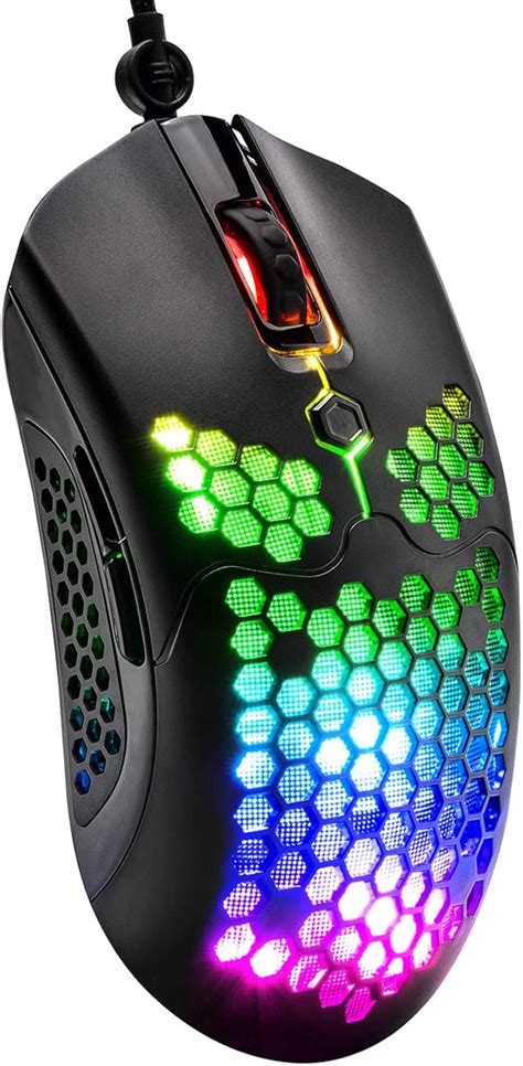 Ziyou Lang M5 Wired Lightweight Gaming Mouse26 Rgb Computer Mouse With