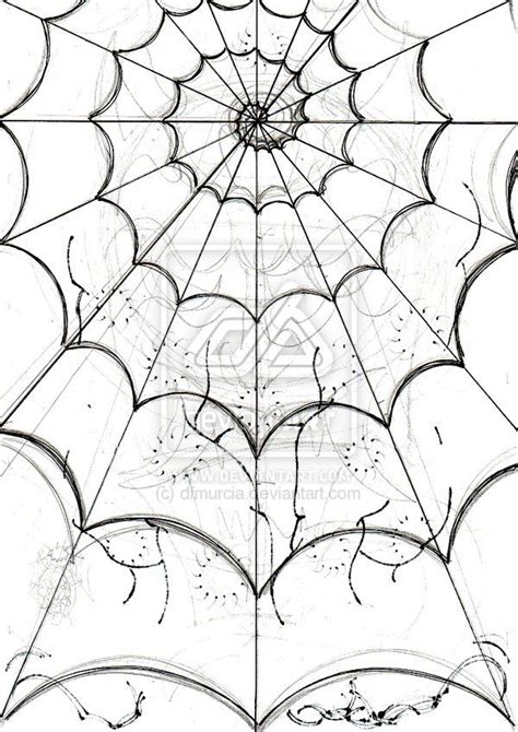 Realistic Spider Web Tattoo Drawing Best Tattoo Ideas