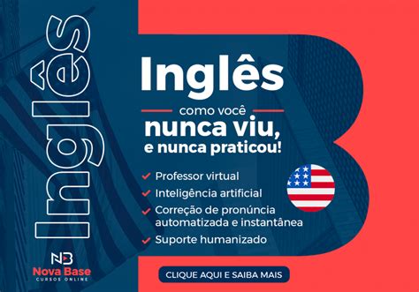 Curso De Inglês Básico Com 50 De Desconto Nova Base Cursos Online