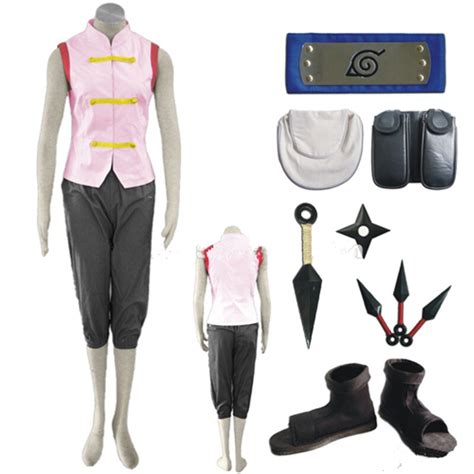 buy anime naruto shippuden tenten 1st cosplay costume full set from reliable