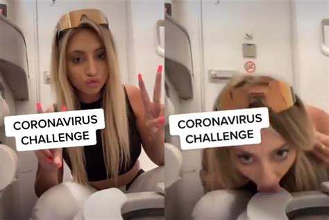 Tiktok User Licks Toilet Bowl Starts ‘coronavirus Challenge Watch