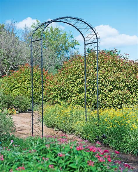 Rose Trellis Jardin Rose Arch Gardeners Supply Garden Vines