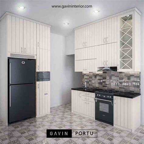 Harga kitchen set minimalis dapat ditambahkan dengan mini bar. Contoh Kitchen Set Kering Komp Migas Kemanggisan Ilir ...